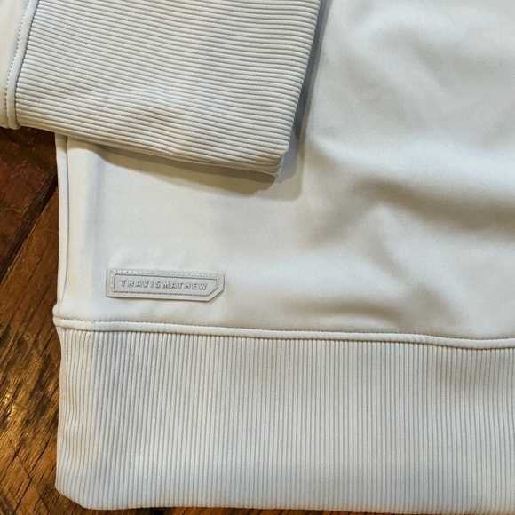 Travis Mathew Paso Robles Performance Hoodie Celestial Blue Size M NWT - Picture 11 of 11